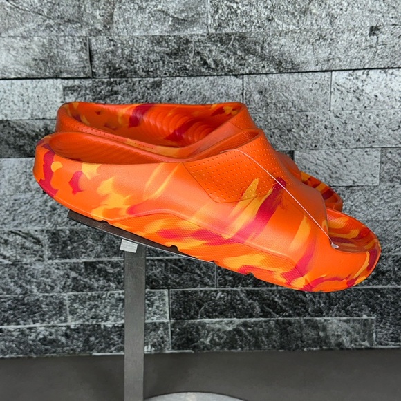 Jordan Post Slide Orange Blaze Orange Peel Marbled Y7M7W8.5 Jordan Post Grade School Boys main image 4